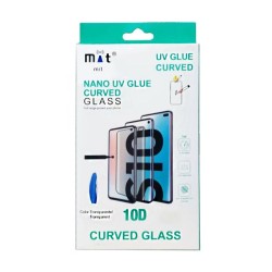Protetor de Vidro Curvo Nano UV para Samsung Galaxy S23 Ultra 10D Transparente Protetor de Vidro Curvo Nano UV para Samsung Galaxy S23 Ultra 10D Transparente